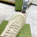 Gucci sneakers detailed view showing premium designer craftsmanship