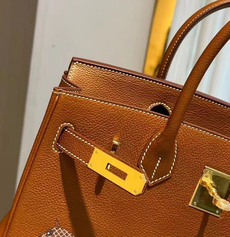 Close-up detail of smart bag design