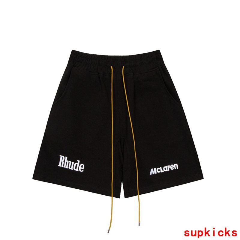 Back view of Rhude luxury clothing with contemporary cut