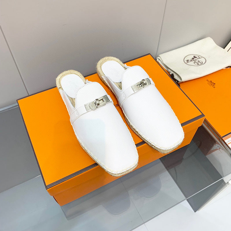Hermes sandals Style 201 - front view, premium designer craftsmanship