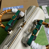 Close-up detail of classic signature women's handbag – women's designer-style accessory
