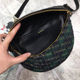 Polished Vegan Leather Handbag - Sleek Minimalist Lines | Women's Fashion Handbag #732 - styled full view (image 7) of designer-inspired handbag