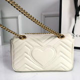Handle and strap detail of chic statement women's handbag – women's designer-style accessory