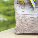Structured bag shown from front angle