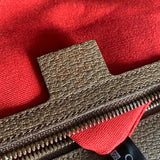 Side profile of premium sleek women's handbag – women's everyday handbag