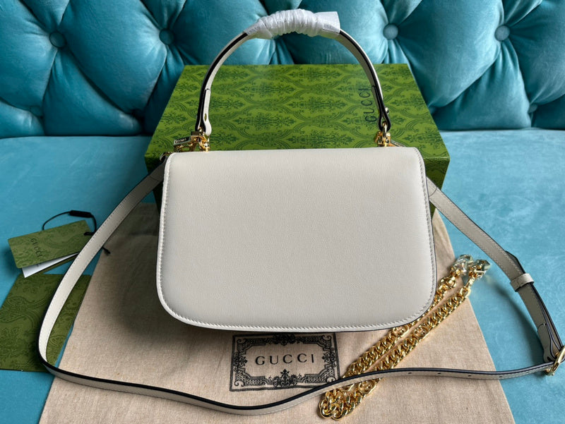 Front view of polished modern women's handbag – women's everyday handbag
