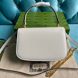 Front view of polished modern women's handbag – women's everyday handbag