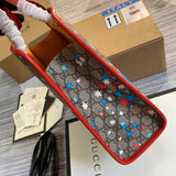 Top view of polished chic women's handbag – women's designer-style accessory