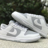 Nike two-tone luxury sneakers view 10 signature lace-up style