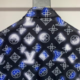 Front view of Louis Vuitton cotton t-shirt with signature branding