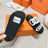 Hermes sandals Style 211 - logo and branding close-up