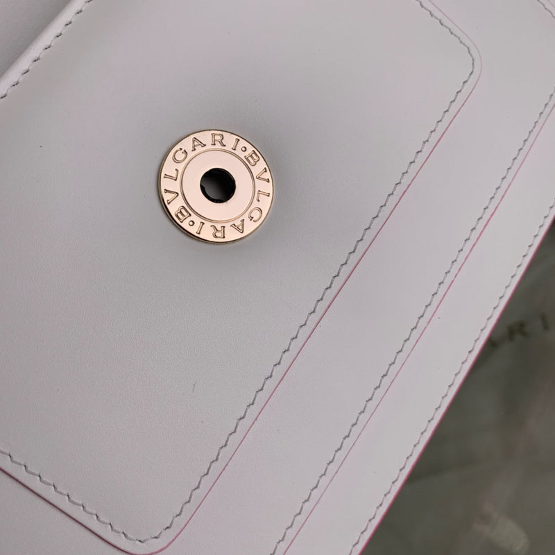 Bold Faux Leather Handbag - Sleek Minimalist Lines | Women's Fashion Handbag #1718 - hardware and detail close-up (image 5) of designer-inspired handbag
