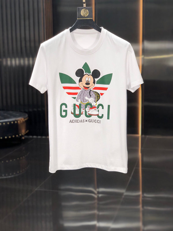 Front view of Gucci luxury clothing with runway-inspired design
