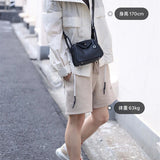 Polished bag shown from front angle