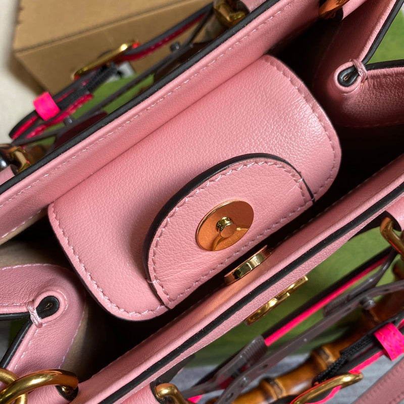 Front view of premium classic women's handbag – women's statement bag