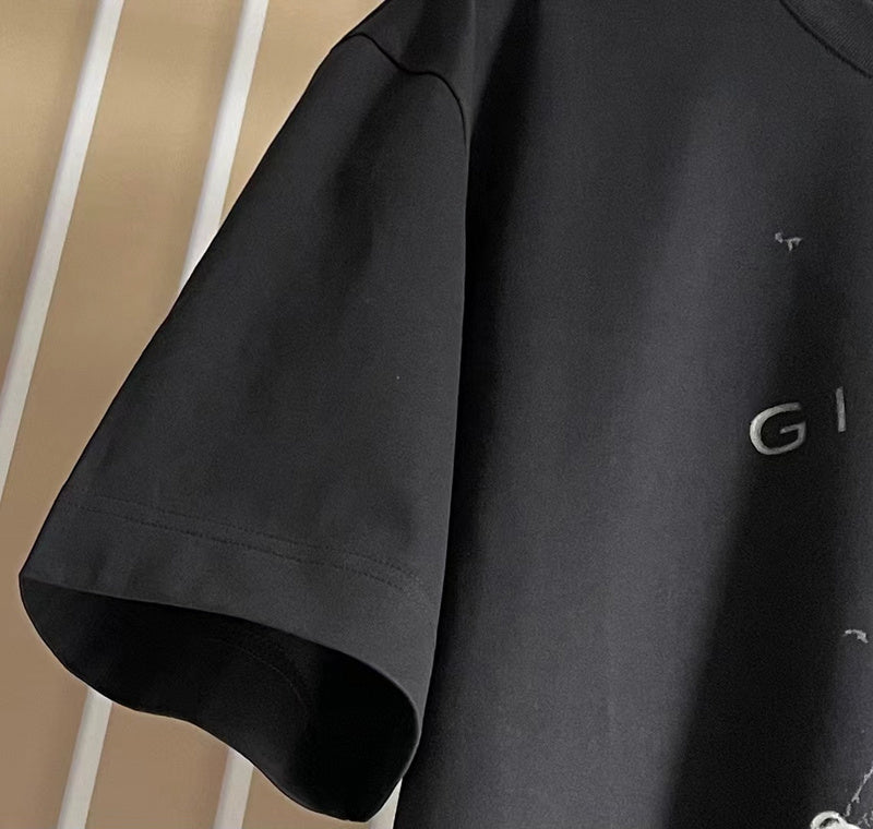 Front view of Givenchy luxury clothing with logo-detail design