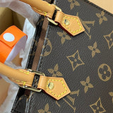  Signature satchel carried on shoulder
