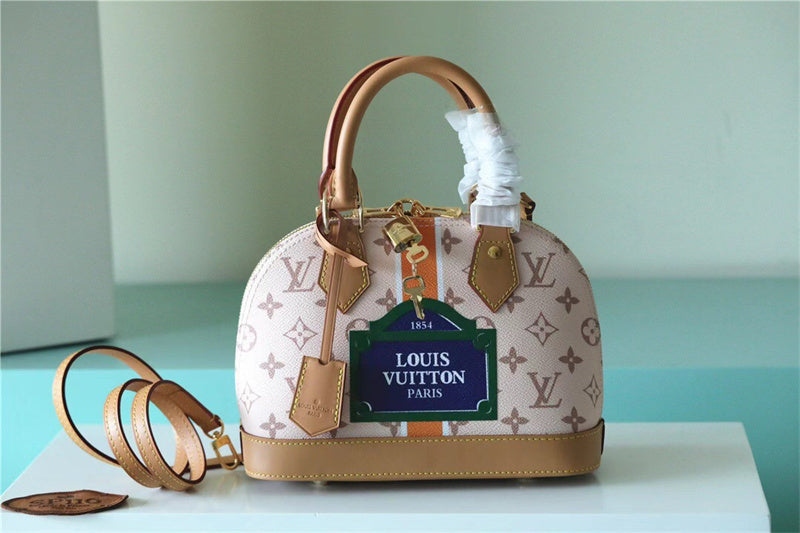  Structured crossbody bag carried on shoulder