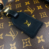 Top view of polished structured women's handbag – women's luxury accessory