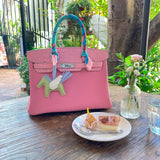 Close-up detail of smart bag design