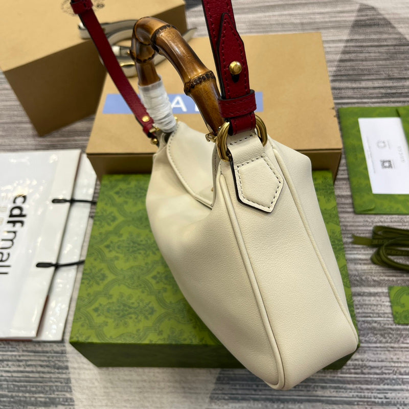 Top view of structured statement women's handbag – women's luxury handbag
