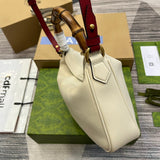 Top view of structured statement women's handbag – women's luxury handbag