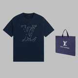 Back view of Louis Vuitton cotton t-shirt with everyday silhouette