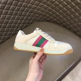 Gucci bold contrast luxury sneakers view 5 minimalist modern build