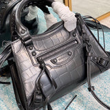 Polished Premium PU Leather Handbag - Refined Silhouette | Women's Designer-Inspired Purse #668 - styled full view (image 7) of designer-inspired handbag