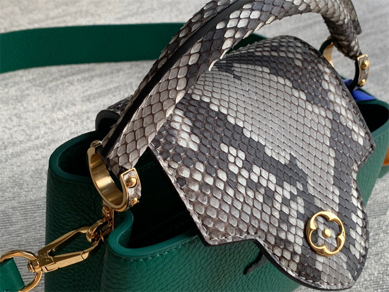  Signature shopper bag carried on shoulder 22