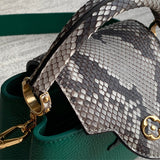  Signature shopper bag carried on shoulder 22