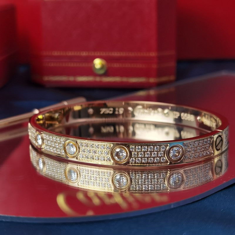 Front view of Cartier unisex jewelry piece