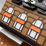  Refined handbag carried on shoulder 10