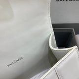 Effortless Vegan Leather Handbag - Signature Hardware Accents | Women's Everyday Carry Handbag #561 - texture close-up (image 9) of designer-inspired handbag