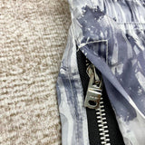 Close-up of Amiri t-shirt craftsmanship