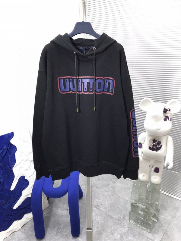 Back view of Louis Vuitton luxury clothing with contemporary cut