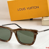 Lifestyle view of Louis Vuitton unisex sunglasses