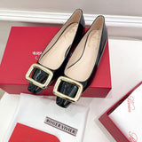 Roger Vivier luxury shoes detail shot