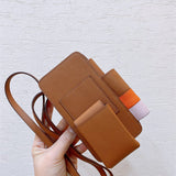 Side view of balanced structured handbag
