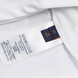 Close-up detail shot of Louis Vuitton cotton t-shirt with contemporary cut