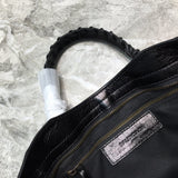 Sophisticated Vegan Leather Handbag - Understated Luxury Look | Women's Premium Handbag #963 - texture close-up (image 9) of designer-inspired handbag