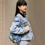  Modern shopper bag carried on shoulder 10