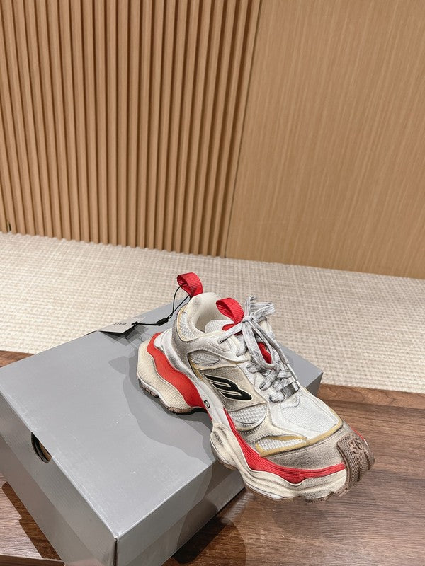 Balenciaga Grey Chelsea Boots - Detail Shot of Craftsmanship