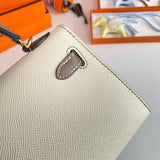 Considered bag shown from front angle