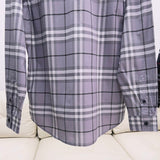 Close-up of Burberry designer clothing craftsmanship