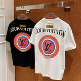 Side profile of Louis Vuitton cotton t-shirt with tailored silhouette