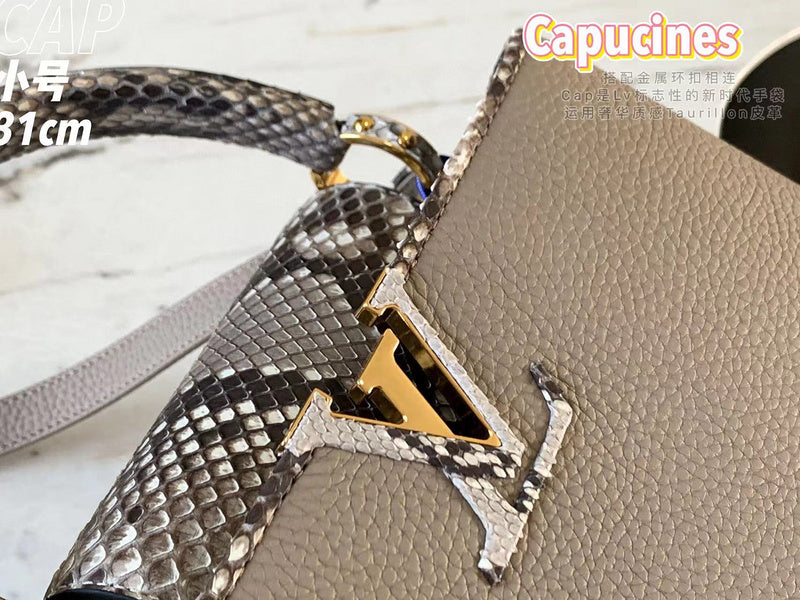 Back view of sleek elevated women's handbag – women's luxury accessory