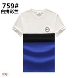 Front view of Lacoste luxury clothing with tailored silhouette