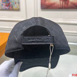 Close-up detail view of Louis Vuitton unisex cap