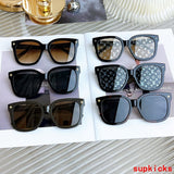 Lifestyle view of Louis Vuitton unisex sunglasses